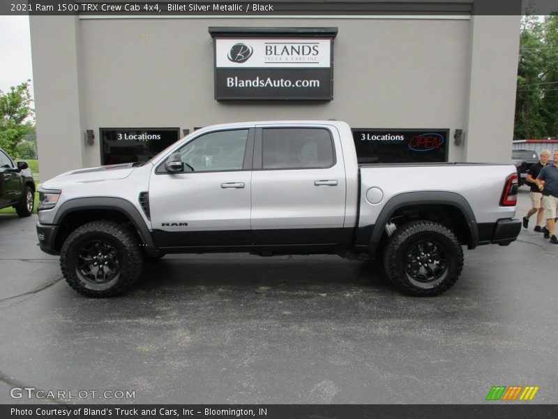 Billet Silver Metallic / Black 2021 Ram 1500 TRX Crew Cab 4x4