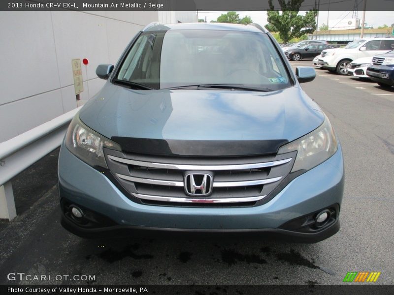 Mountain Air Metallic / Beige 2013 Honda CR-V EX-L