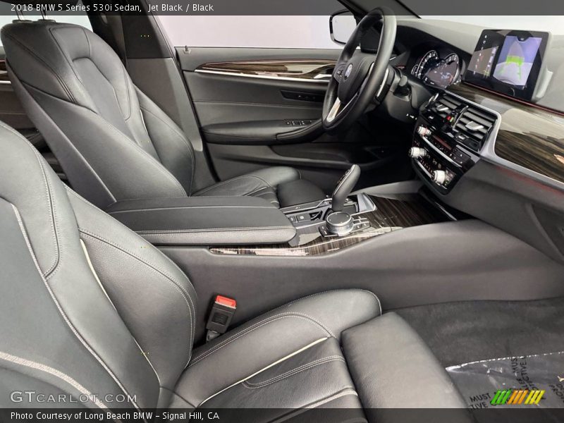 Jet Black / Black 2018 BMW 5 Series 530i Sedan