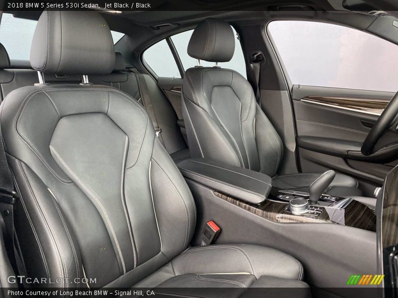 Jet Black / Black 2018 BMW 5 Series 530i Sedan