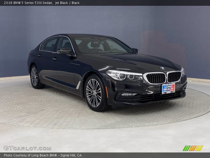 Jet Black / Black 2018 BMW 5 Series 530i Sedan