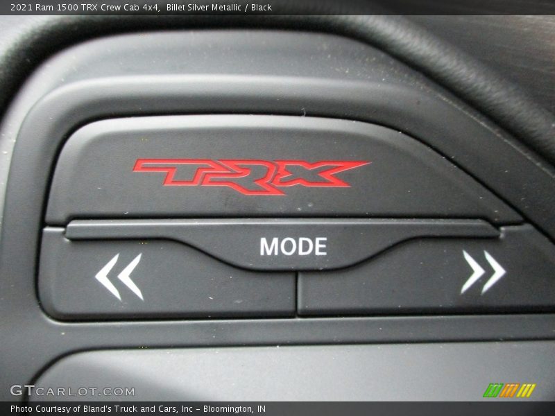 Controls of 2021 1500 TRX Crew Cab 4x4