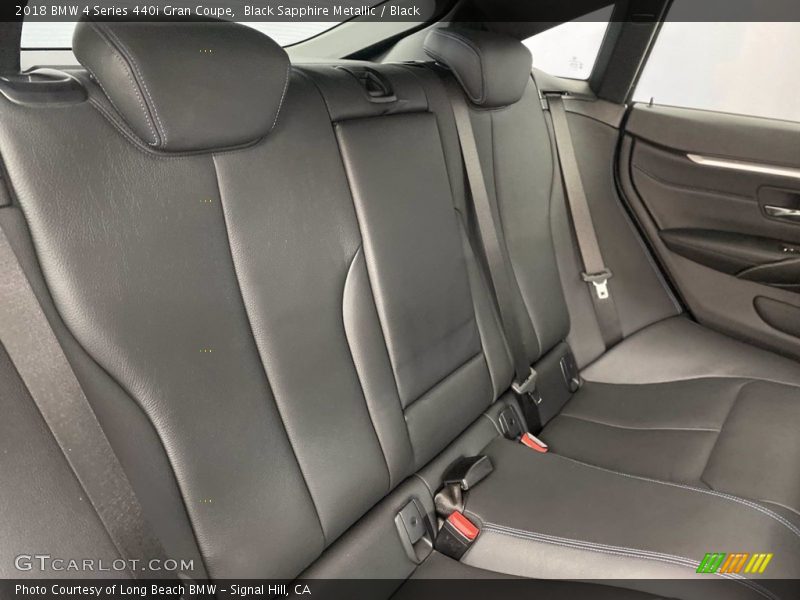 Black Sapphire Metallic / Black 2018 BMW 4 Series 440i Gran Coupe