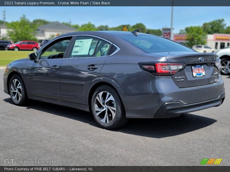 Crystal White Pearl / Slate Black 2022 Subaru Legacy Premium