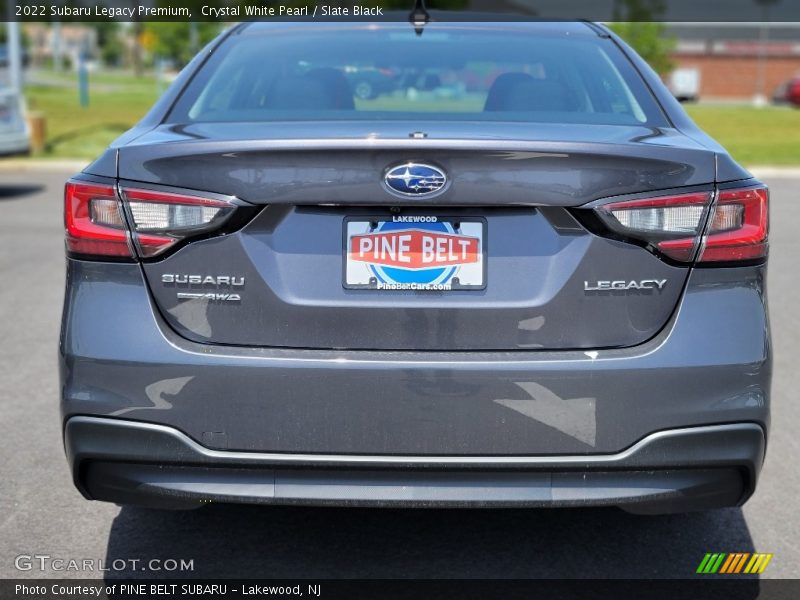 Crystal White Pearl / Slate Black 2022 Subaru Legacy Premium