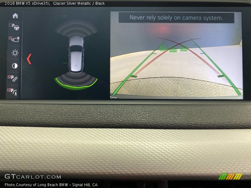 Glacier Silver Metallic / Black 2018 BMW X5 sDrive35i