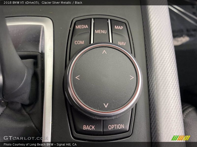 Glacier Silver Metallic / Black 2018 BMW X5 sDrive35i