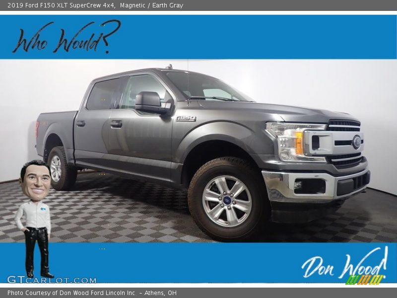 Magnetic / Earth Gray 2019 Ford F150 XLT SuperCrew 4x4