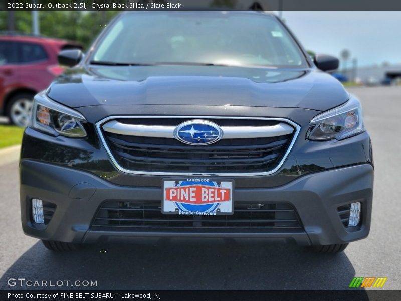 Crystal Black Silica / Slate Black 2022 Subaru Outback 2.5i