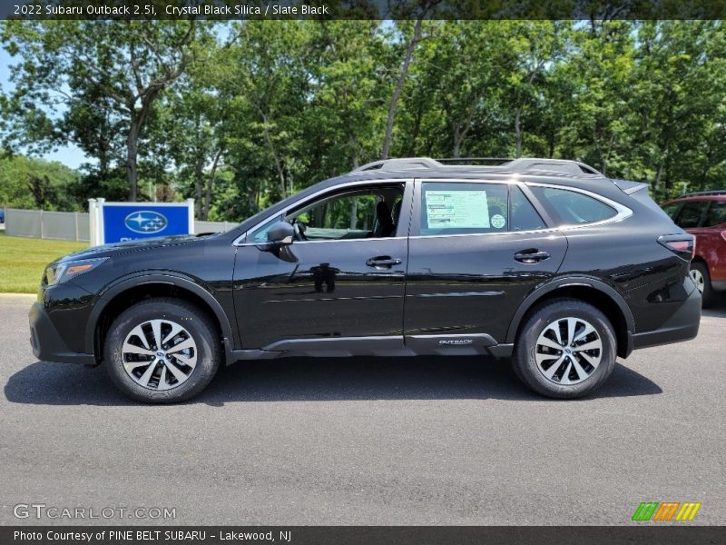  2022 Outback 2.5i Crystal Black Silica