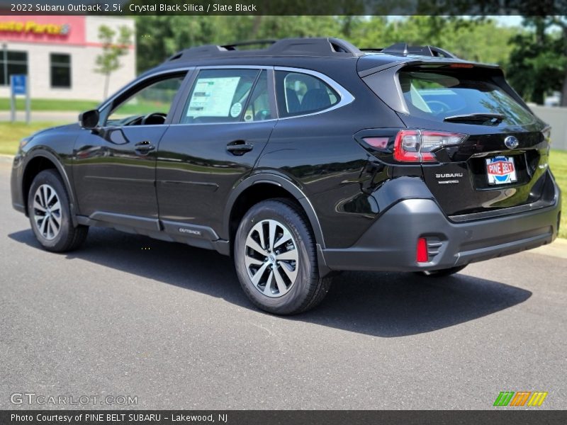 Crystal Black Silica / Slate Black 2022 Subaru Outback 2.5i