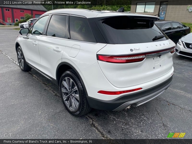 Pristine White / Sandstone 2021 Lincoln Corsair Reserve AWD