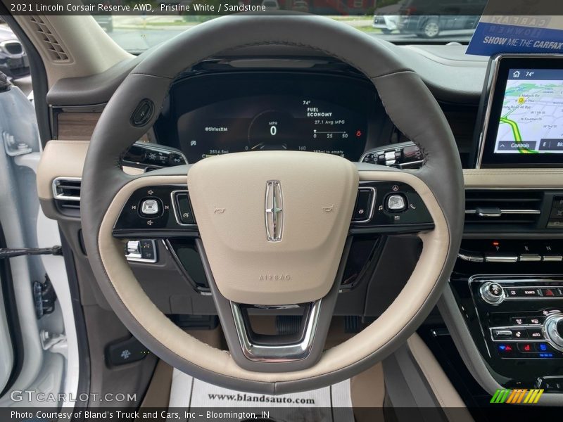  2021 Corsair Reserve AWD Steering Wheel