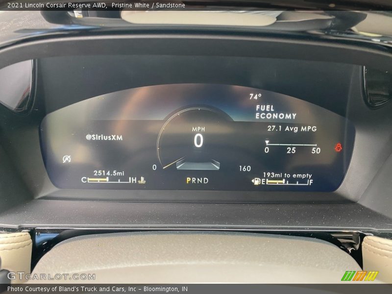  2021 Corsair Reserve AWD Reserve AWD Gauges