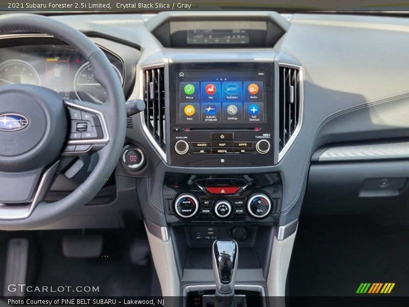 Crystal Black Silica / Gray 2021 Subaru Forester 2.5i Limited