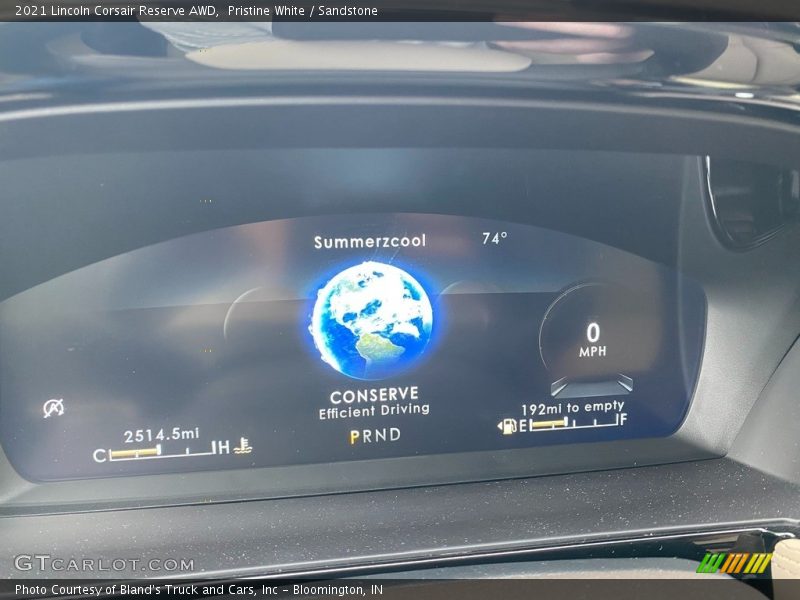  2021 Corsair Reserve AWD Reserve AWD Gauges