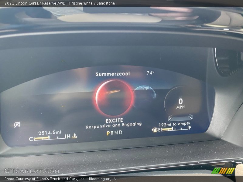  2021 Corsair Reserve AWD Reserve AWD Gauges