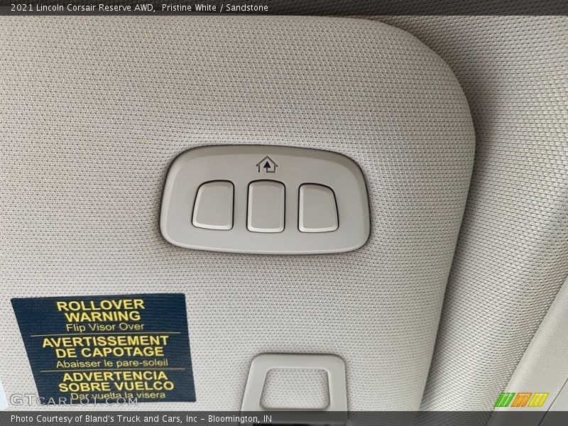 Pristine White / Sandstone 2021 Lincoln Corsair Reserve AWD