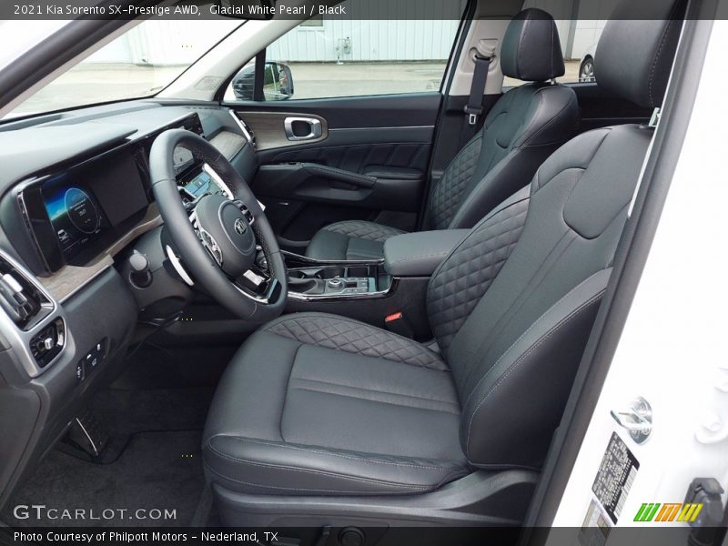 Front Seat of 2021 Sorento SX-Prestige AWD