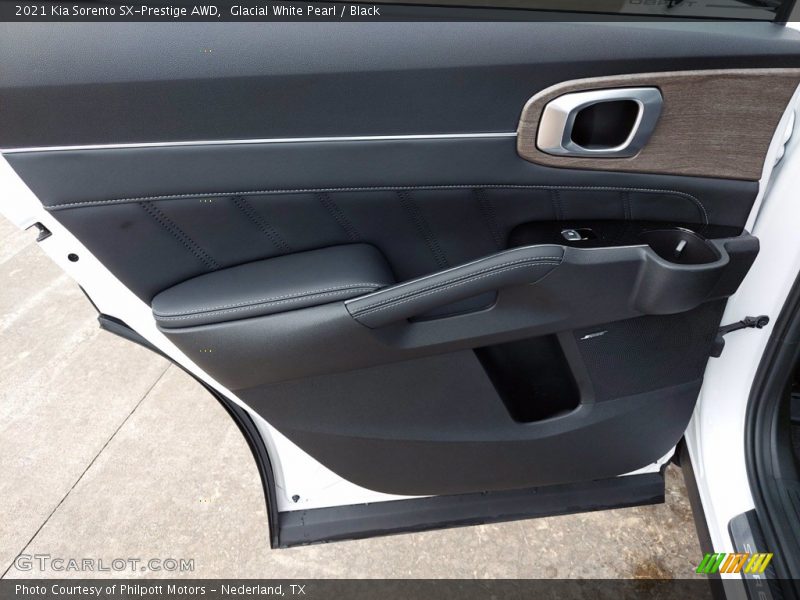 Glacial White Pearl / Black 2021 Kia Sorento SX-Prestige AWD