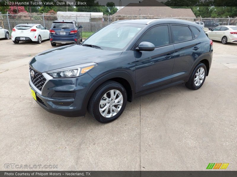 Dusk Blue / Black 2020 Hyundai Tucson Value