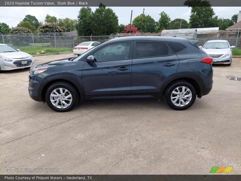 Dusk Blue / Black 2020 Hyundai Tucson Value