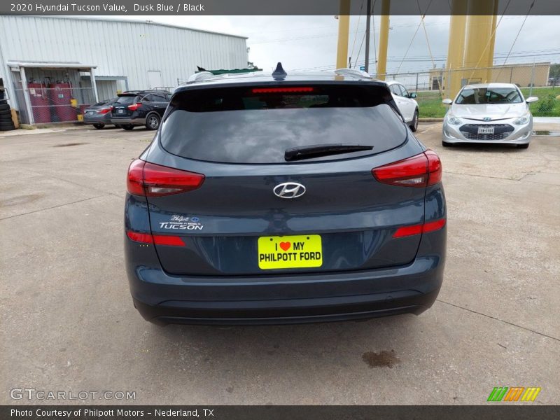Dusk Blue / Black 2020 Hyundai Tucson Value