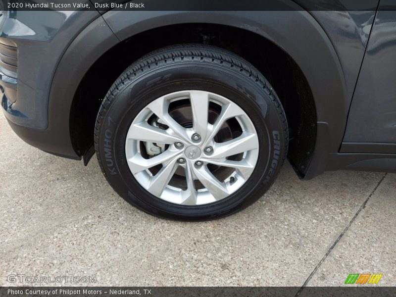 Dusk Blue / Black 2020 Hyundai Tucson Value