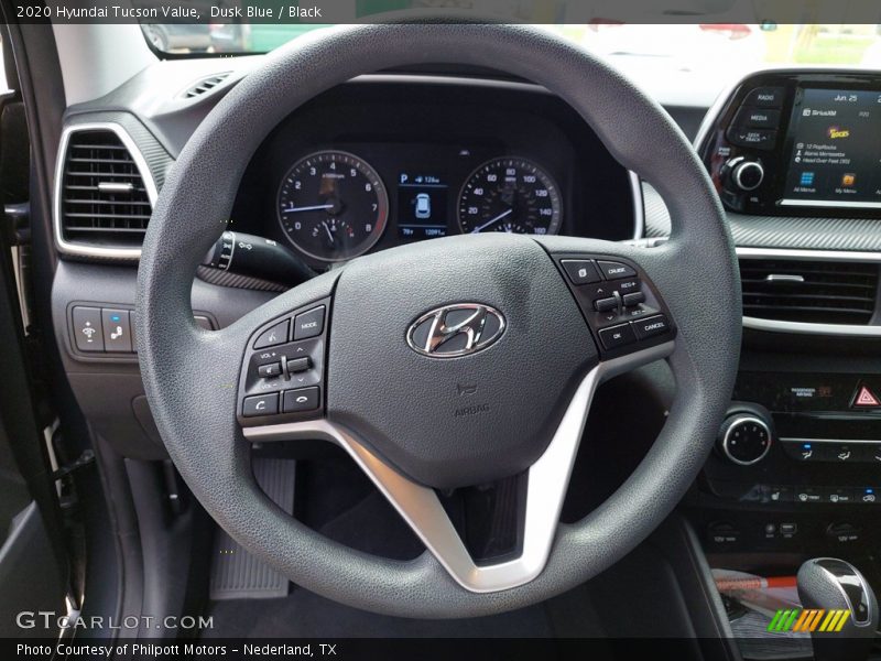 Dusk Blue / Black 2020 Hyundai Tucson Value