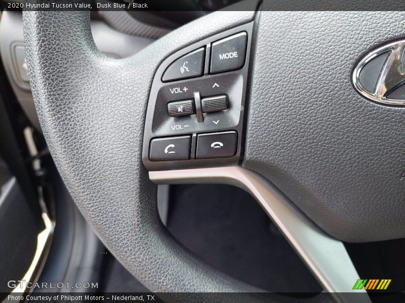 Dusk Blue / Black 2020 Hyundai Tucson Value