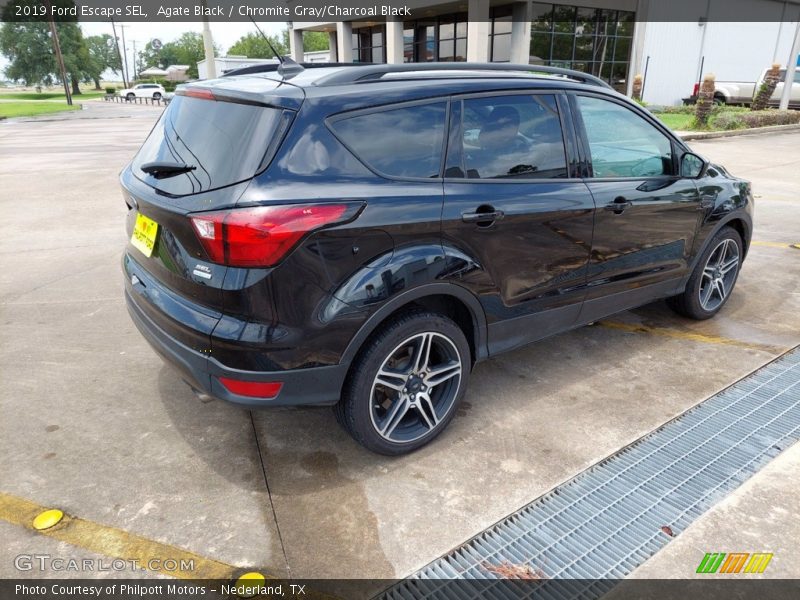 Agate Black / Chromite Gray/Charcoal Black 2019 Ford Escape SEL