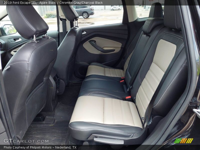 Agate Black / Chromite Gray/Charcoal Black 2019 Ford Escape SEL