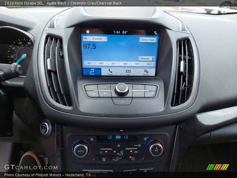 Agate Black / Chromite Gray/Charcoal Black 2019 Ford Escape SEL