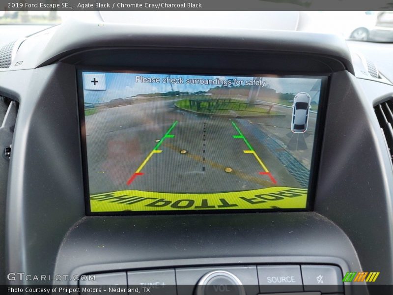 Agate Black / Chromite Gray/Charcoal Black 2019 Ford Escape SEL