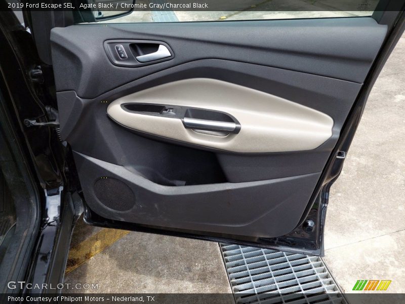 Agate Black / Chromite Gray/Charcoal Black 2019 Ford Escape SEL