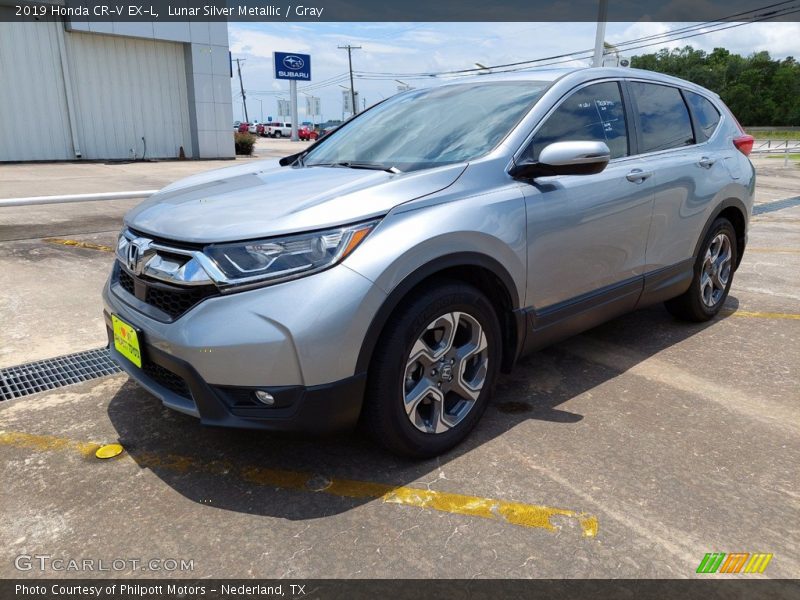Lunar Silver Metallic / Gray 2019 Honda CR-V EX-L
