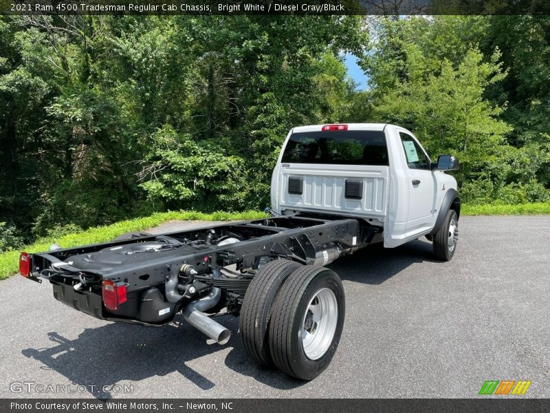 Bright White / Diesel Gray/Black 2021 Ram 4500 Tradesman Regular Cab Chassis