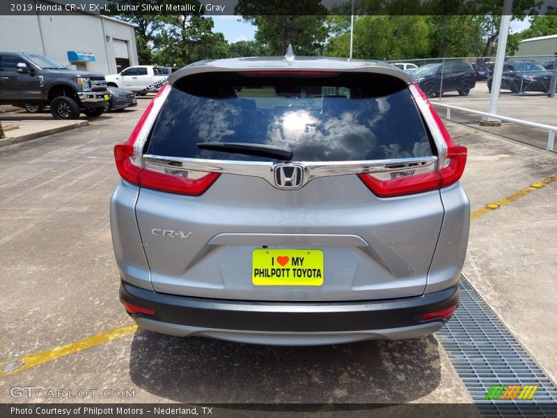 Lunar Silver Metallic / Gray 2019 Honda CR-V EX-L