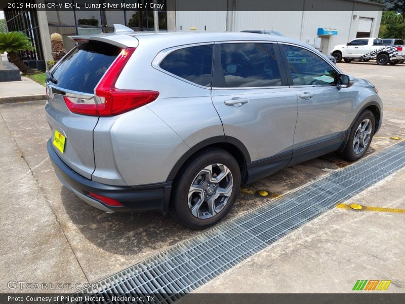 Lunar Silver Metallic / Gray 2019 Honda CR-V EX-L
