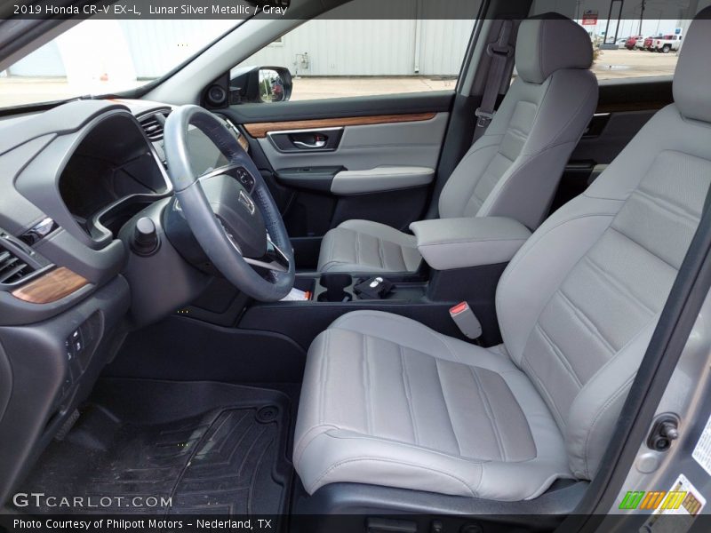 Lunar Silver Metallic / Gray 2019 Honda CR-V EX-L