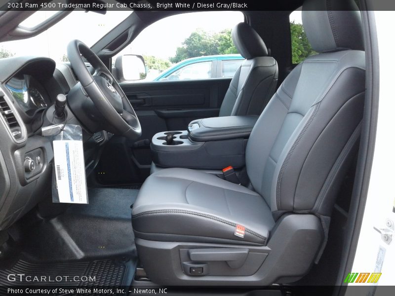 Front Seat of 2021 4500 Tradesman Regular Cab Chassis