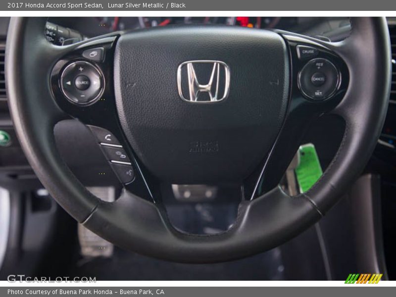 Lunar Silver Metallic / Black 2017 Honda Accord Sport Sedan