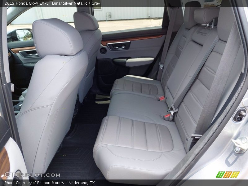 Lunar Silver Metallic / Gray 2019 Honda CR-V EX-L