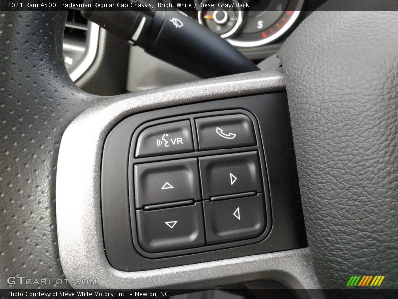  2021 4500 Tradesman Regular Cab Chassis Steering Wheel