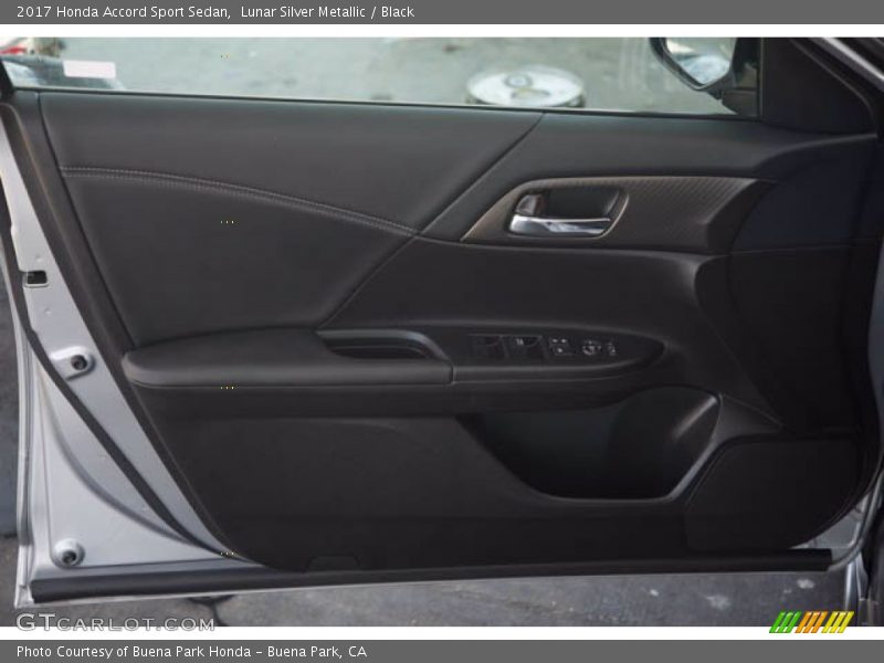 Lunar Silver Metallic / Black 2017 Honda Accord Sport Sedan
