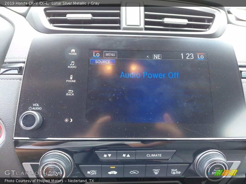 Lunar Silver Metallic / Gray 2019 Honda CR-V EX-L