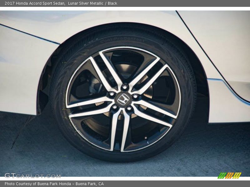 Lunar Silver Metallic / Black 2017 Honda Accord Sport Sedan