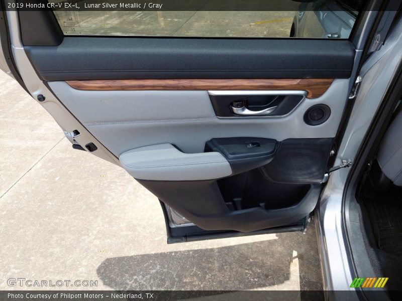 Lunar Silver Metallic / Gray 2019 Honda CR-V EX-L