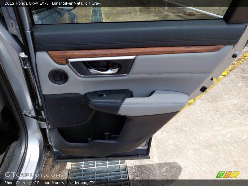 Lunar Silver Metallic / Gray 2019 Honda CR-V EX-L