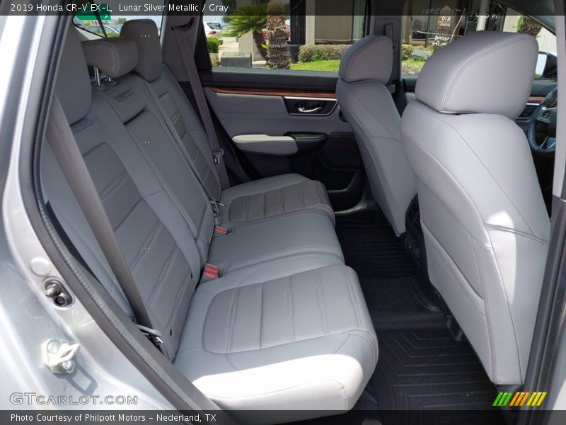 Lunar Silver Metallic / Gray 2019 Honda CR-V EX-L
